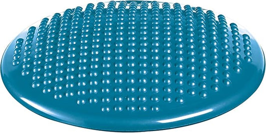 Gaiam Kids Balance Cushion, Inflatable Wobble Disk Active Sitting Chair Seat Cushion with Inflation Needle