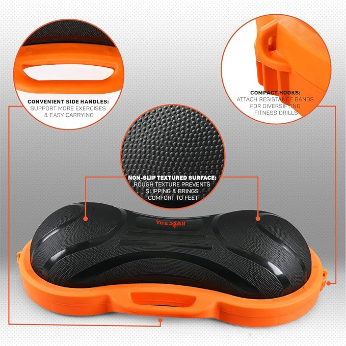 Yes4All 880LBS Premium Half Ball Balance Trainer
