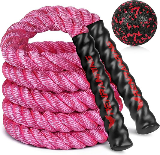 Jump Rope, 3lb 4lb 5lb Weighted Jump Rope 9.8ft Heavy
