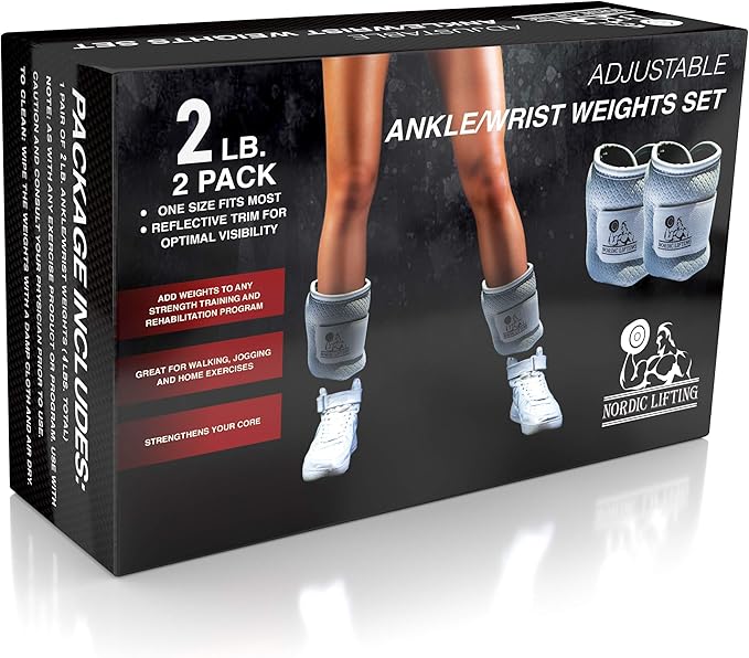 Ankle/Wrist Weights (1 Pair) for Women 1 Year