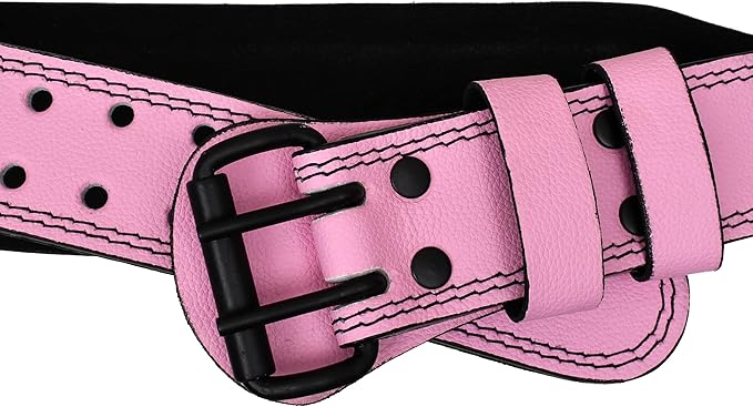 ESTREMO weight lifting belts Cowhide Gennie Leather Squat 4 Inches