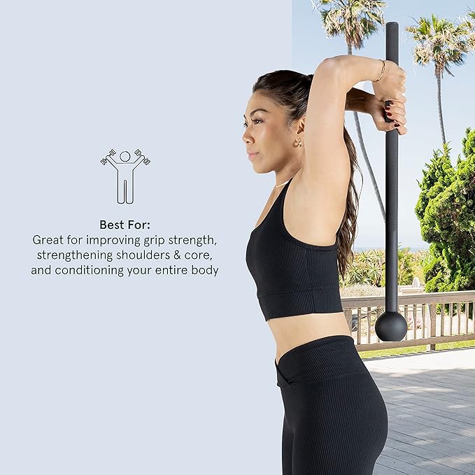 Revolve Steel Macebell for Strength Training 5, 7, 7, 10, 10, 15, 15, 20, 20, 30lb 30lb Options
