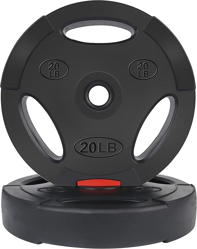 Signature Fitness Vinyl Standard 1-Inch Plate Weight Plate