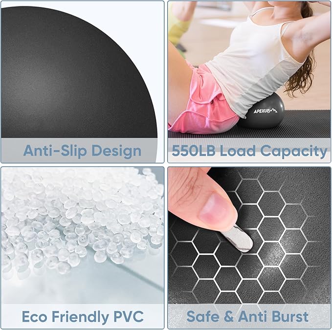 APEXUP Yoga Ball Exercise Ball