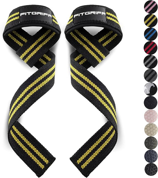 Fitgriff® Lifting Wrist Straps for Weightlifting