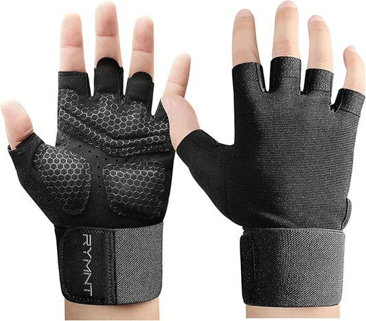 Workout Gloves for Women Men - Weight Lifting Gloves with Full Palm Protection & Extra Grip for Women Gym, Weightlifting, Weight Lift, Rowing, Exercise, Sport, Cycling