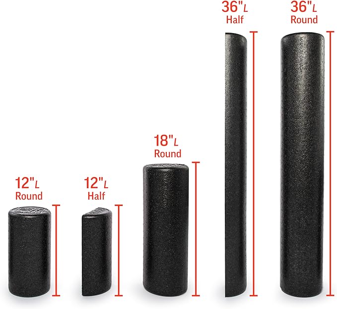 OPTP AXIS Firm Foam Roller 18" X 6" Round)