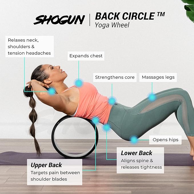 Shogun Yoga Wheel Roller for Back Pain Relief