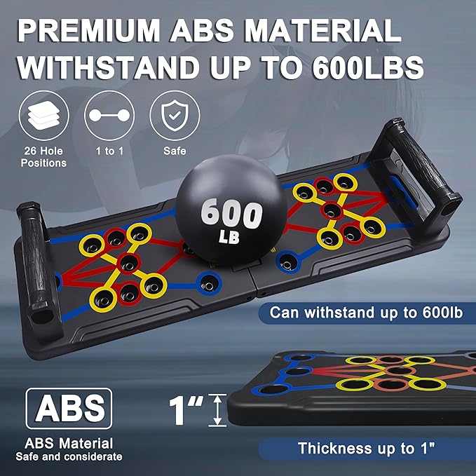 Solid Push Up Board 26 in 1 Home
