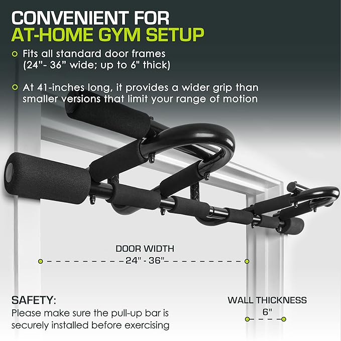 ProsourceFit Fit Multi-Grip Chin-Up/Pull-Up Bar