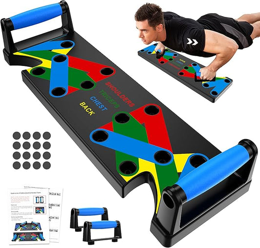 Solid Push Up Board Home Workout Equipment Multi-Functional