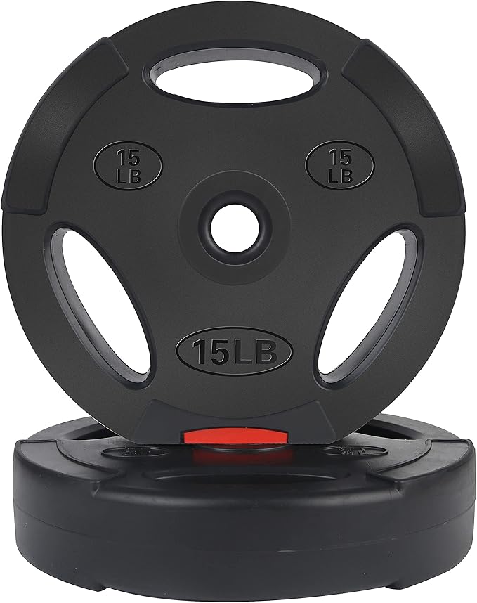 Signature Fitness Vinyl Standard 1-Inch Plate Weight Plate