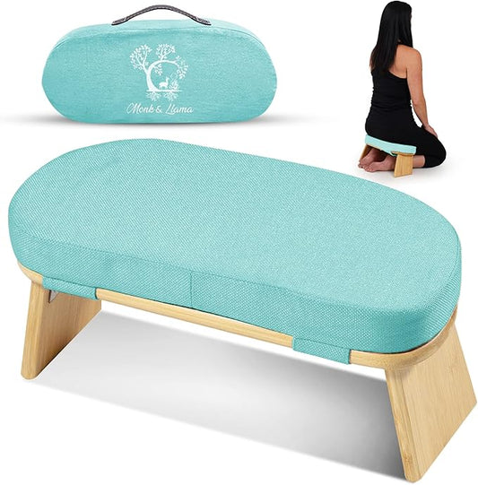 Monk & Llama Meditation Bench - Foldable