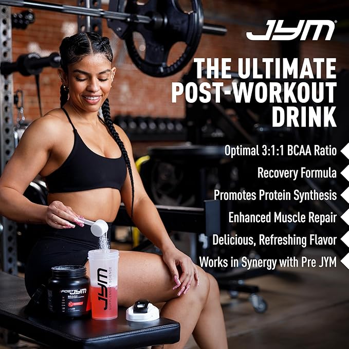 Post JYM Active Matrix - Post-Workout with BCAA's, Glutamine, Creatine HCL, Beta-Alanine, and More JYM Supplement Science Fruit Punch, 30 Servings