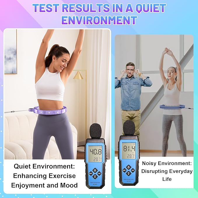 Weighted Workout Hoop for Adult Weight Loss - 48" Infinity