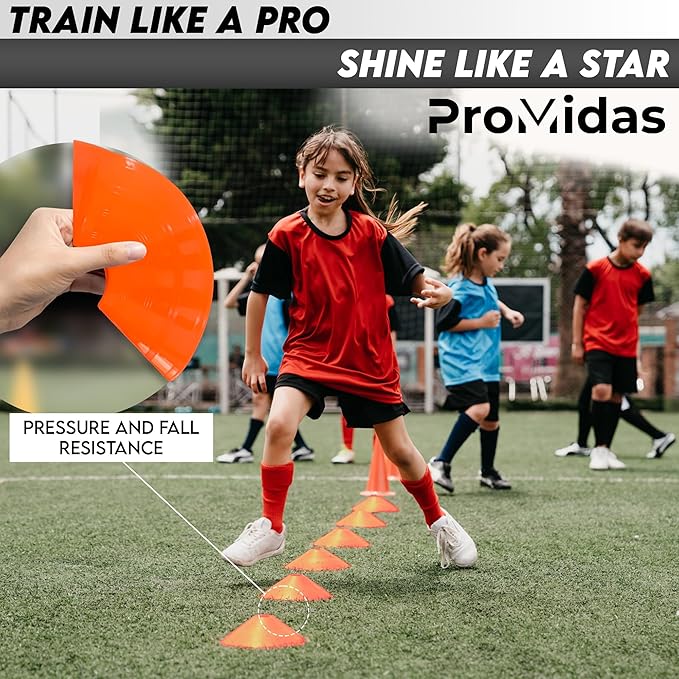 Soccer Cones for Training - (24 50 & 100 Pcs)