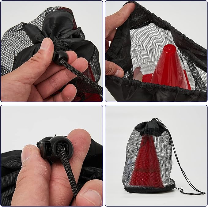 Cones Sports for Kids 24 Pack 7 Inch