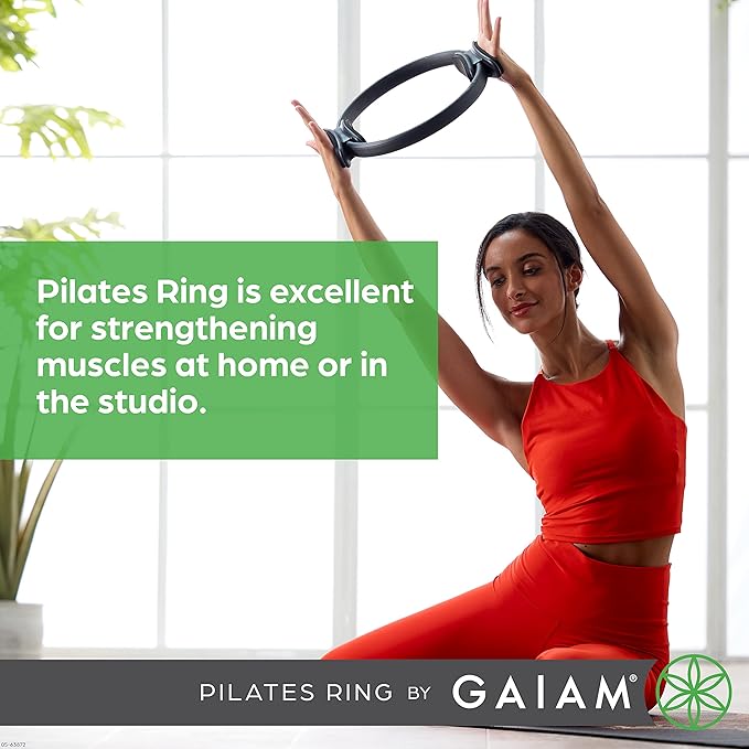 Gaiam Pilates Ring 15" Fitness Circle - Lightweight
