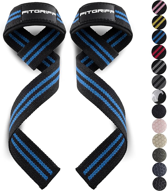 Fitgriff® Lifting Wrist Straps for Weightlifting