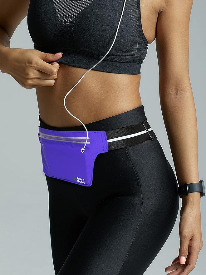 UltraSlim Fanny Waist Pack – Water Resistant Bag 24 to 43inch Waists, 6.7inch –