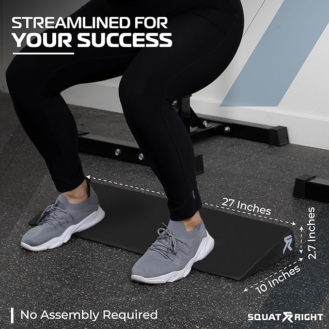Squat Wedge - Premium Extra Wide & Durable