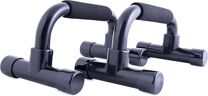 CAP Barbell Push Up Bars, Black