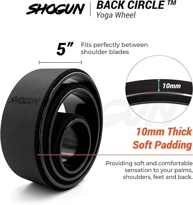 Shogun Yoga Wheel Roller for Back Pain Relief