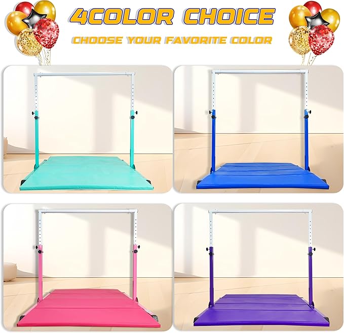 Gymnastic Bar for Kids Gymnastic Kip Bar Horizontal 3-15 Years