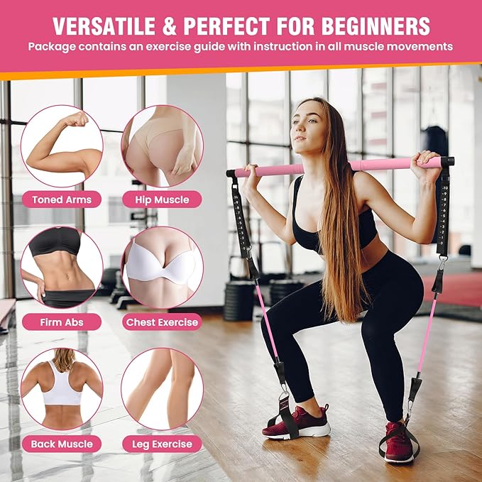 Upgraded Pilates Bar Kit