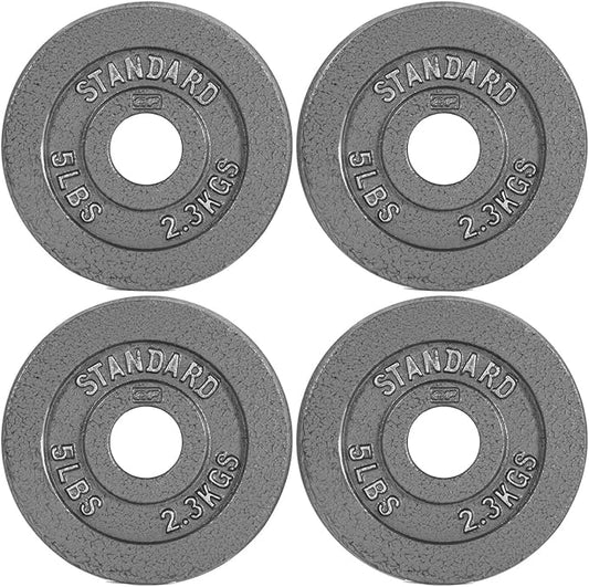 CAP Barbell Olympic 2-Inch Weight Plates Gray