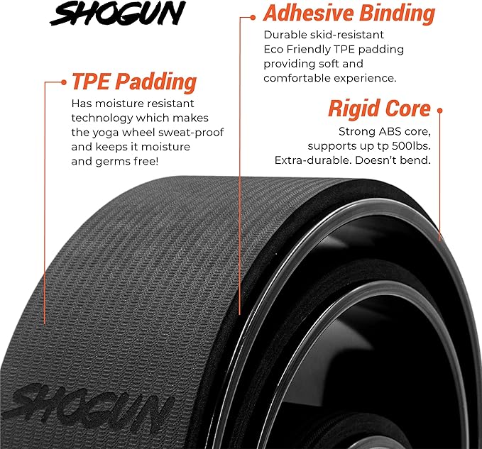 Shogun Yoga Wheel Roller for Back Pain Relief