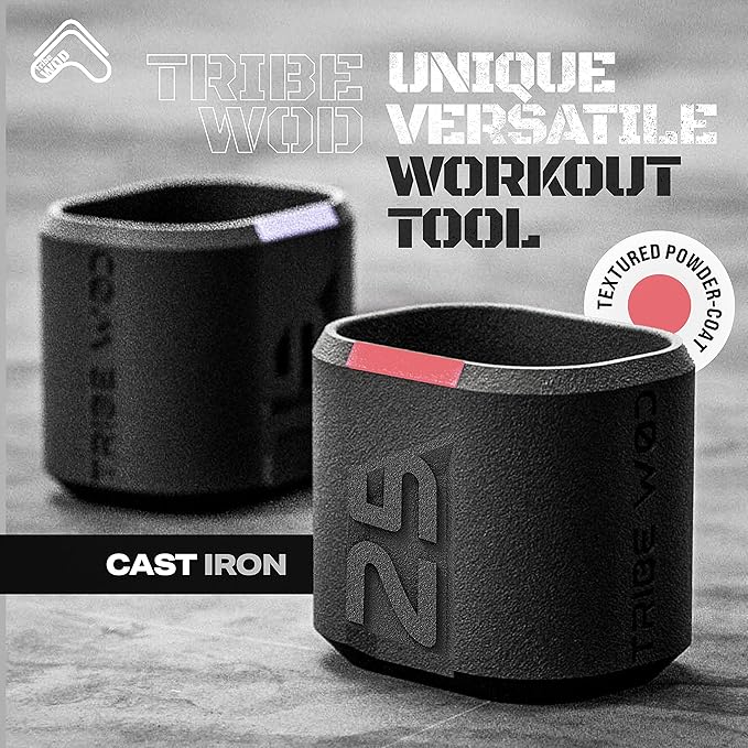 Tribe WOD Dark Elf Hybrid Dumbells 10-35lb - 1)
