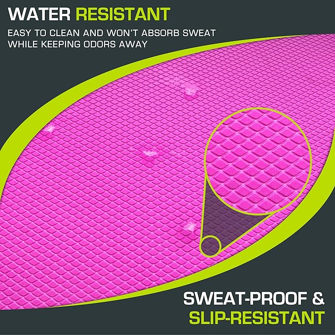 ProsourceFit Exercise Balance Pad – Cushioned Non-Slip Foam