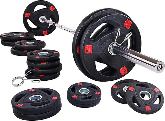 Signature Fitness Olympic 2-Inch Cast Iron Plate Weight