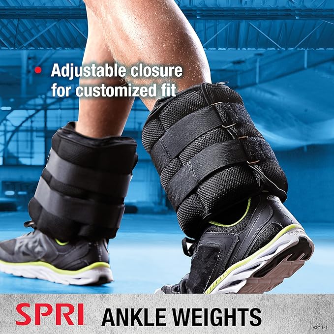 SPRI Adjustable Ankle Weights - Walking Weights