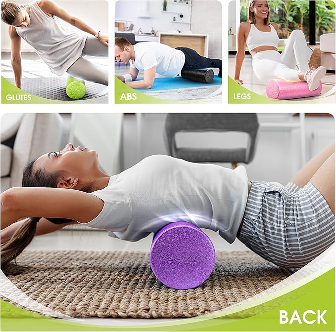 Yes4All High-Density Foam Roller for Back Pain Relief 12, 18, 18, 24, 24, 36 36 inch