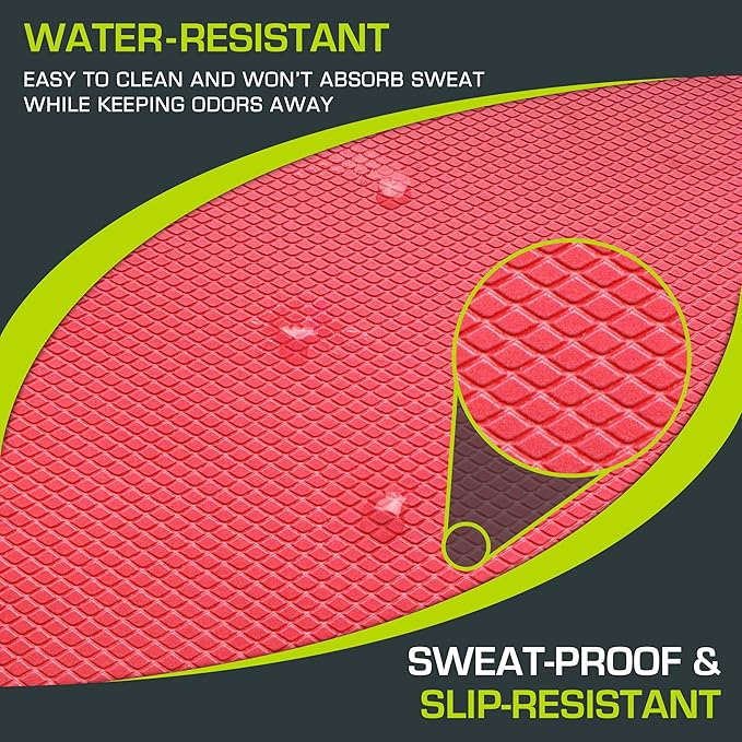 ProsourceFit Exercise Balance Pad â€“ Non-Slip Cushioned Foam 15.5â€x12.75â€