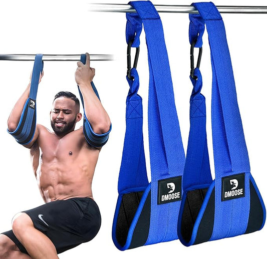 DMoose Fitness Hanging Ab Straps for Pull Up 2 Rust-Resistant