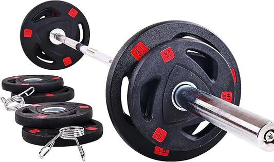 Signature Fitness Olympic 2-Inch Cast Iron Plate Weight