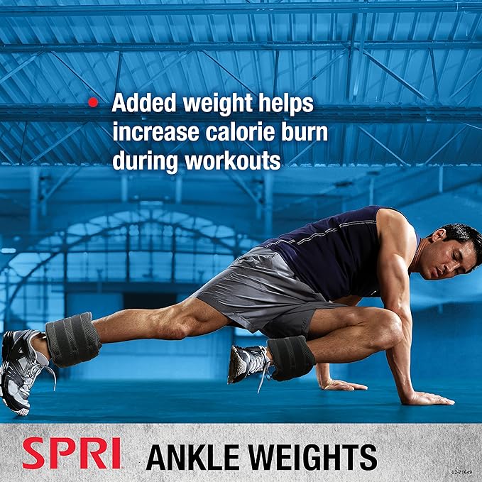 SPRI Adjustable Ankle Weights - Walking Weights