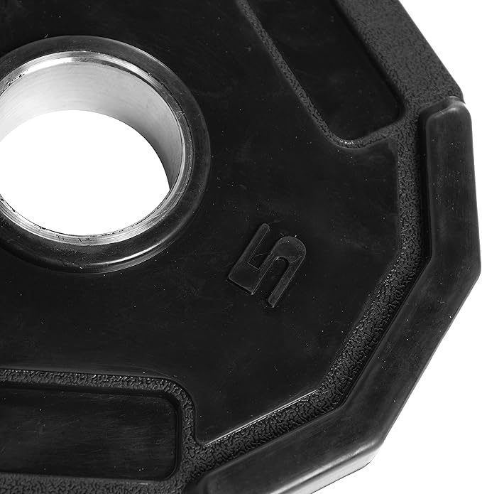 CAP Barbell 12-Sided Rubber Olympic Grip Weight Plates