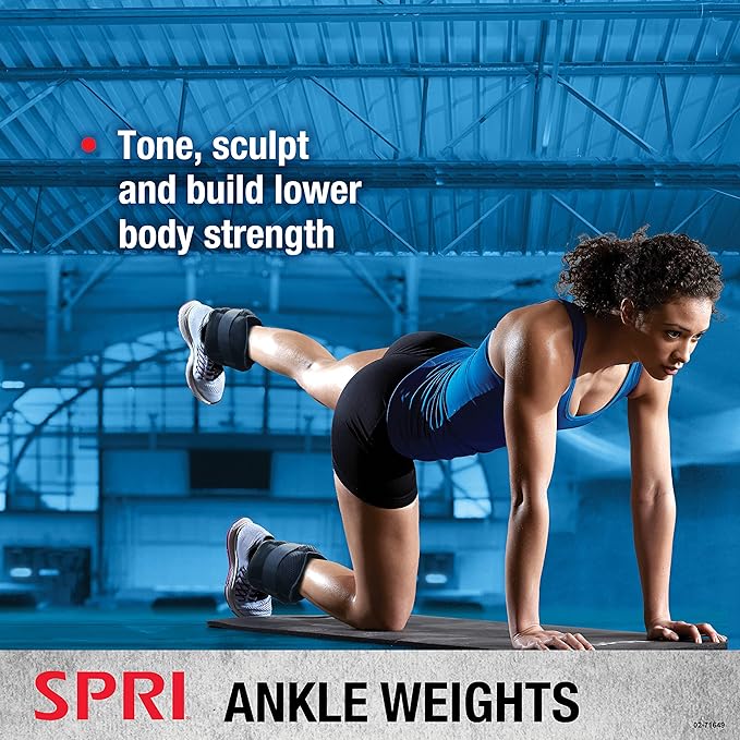 SPRI Adjustable Ankle Weights - Walking Weights