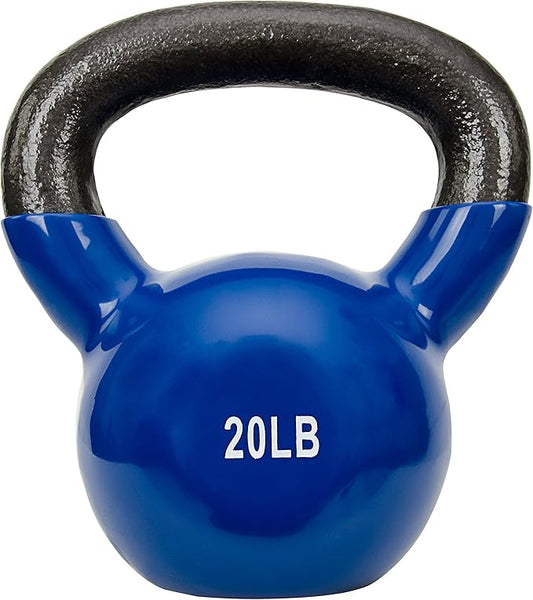 Sunny Health & Fitness Vinyl Coated Kettlebell