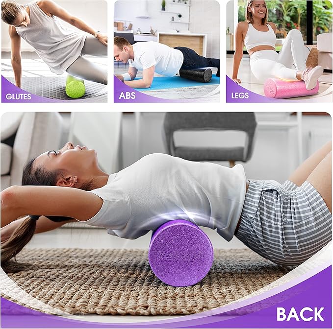 Yes4All High-Density Foam Roller for Back Pain Relief 12, 18, 18, 24, 24, 36 36 inch