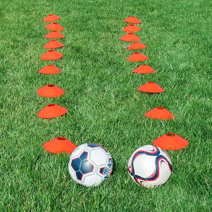 Super Z Outlet Bright Orange Round Cones Sports (20 Pack)