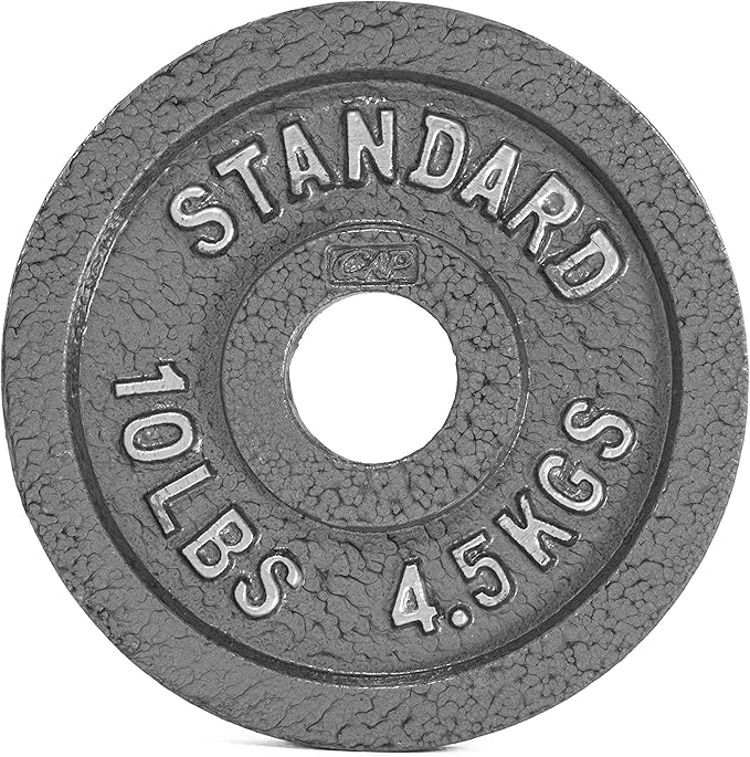 CAP Barbell Olympic 2-Inch Weight Plates Gray