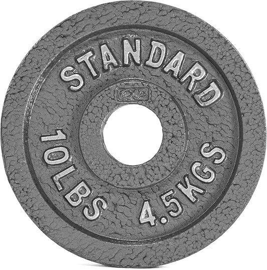 CAP Barbell Olympic 2-Inch Weight Plates Gray