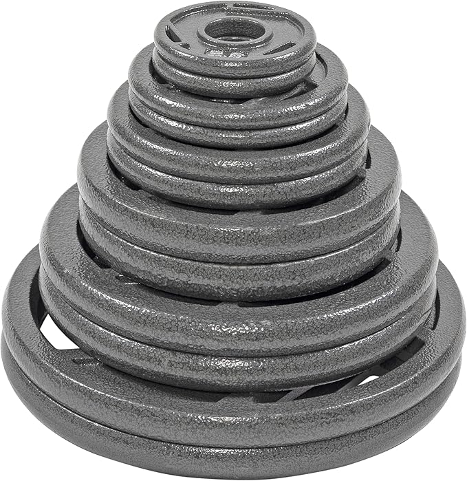 Signature Fitness Olympic 2-Inch Cast Iron Plate Weight