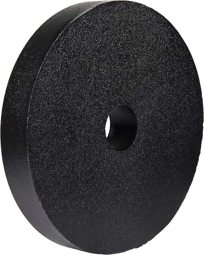 Signature Fitness Deep Dish 2-Inch Olympic Cast Iron