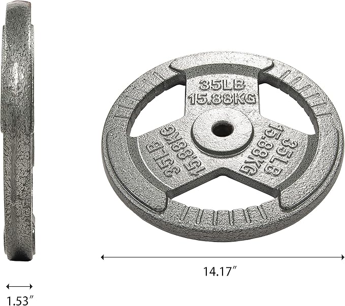 Signature Fitness Cast Iron Plate Weight Plate